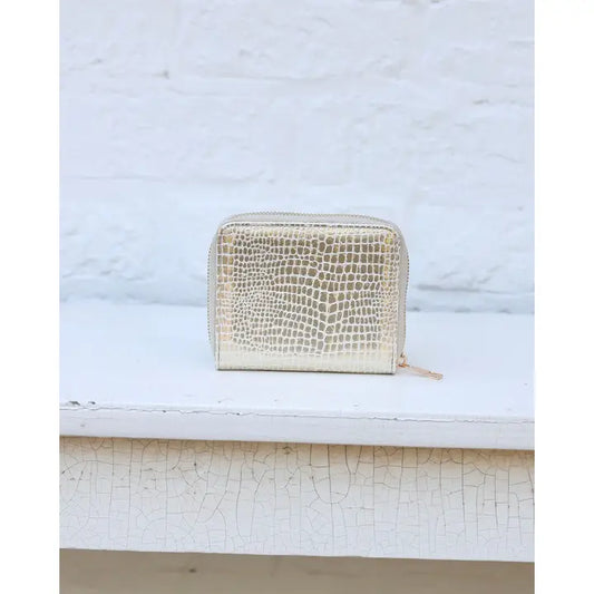 Blakely Wallet , Gold EC