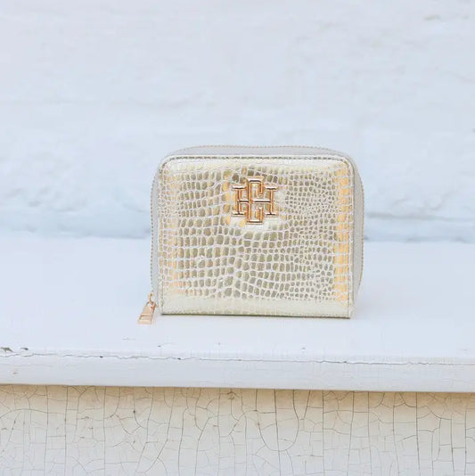 Blakely Wallet , Gold EC
