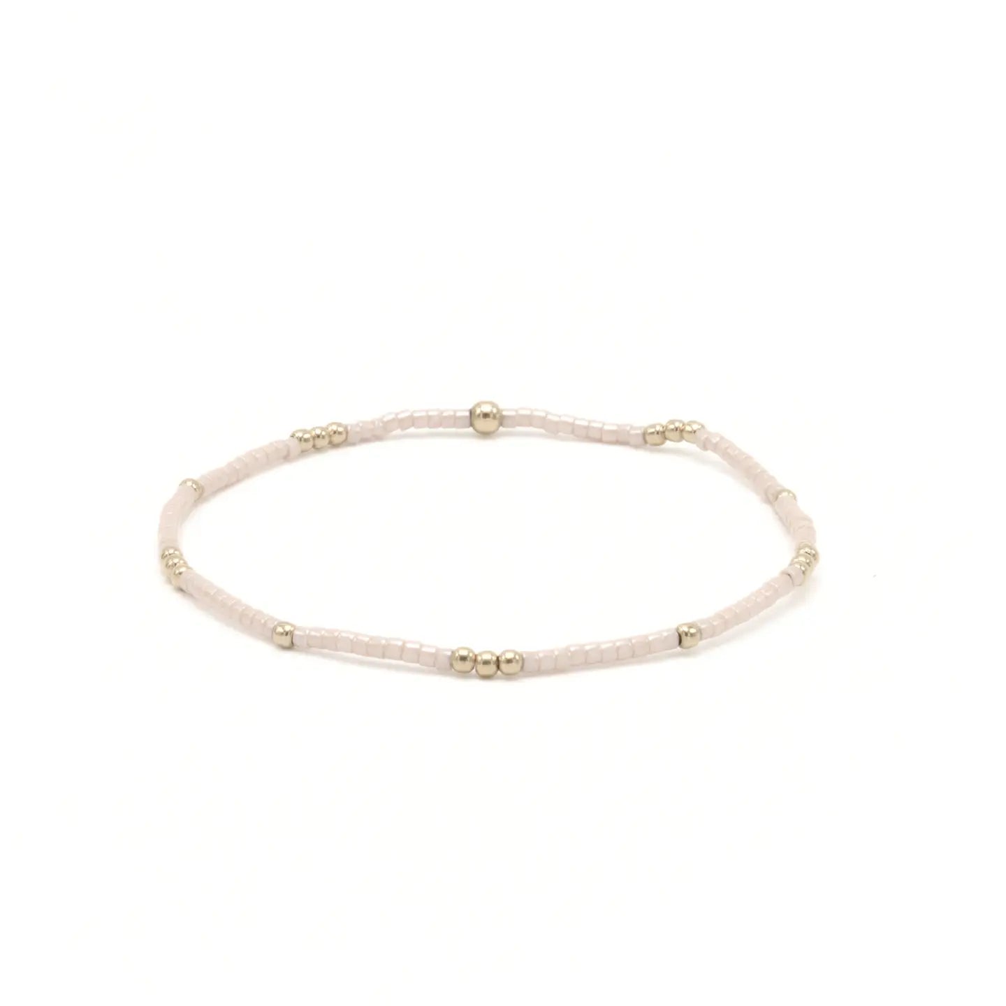2mm Newport Bracelet, Palest Pink