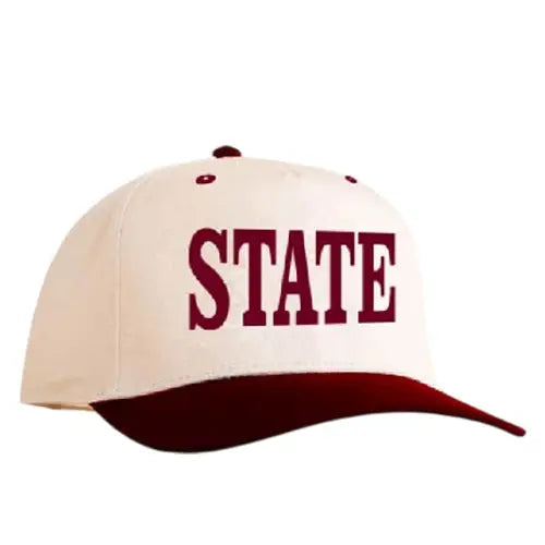 State Maroon Lulu Mac Hat