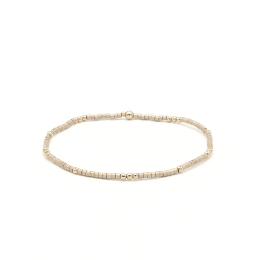 2mm Newport Bracelet, Golden