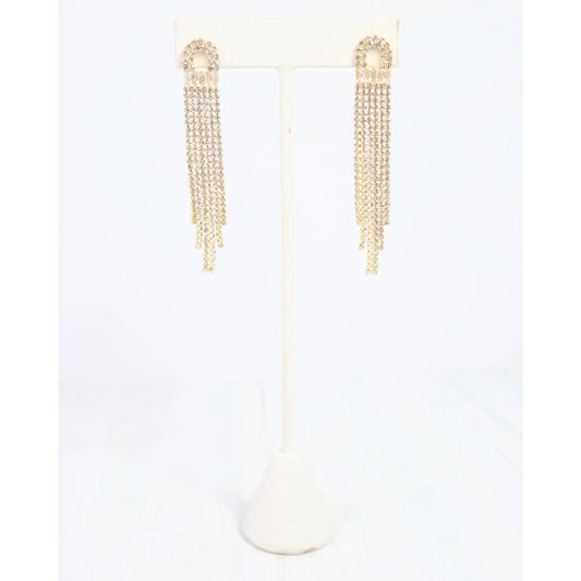 Kathrina Crystal Chandelier Earrings