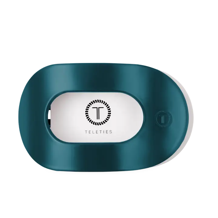 Teal With It Teletie Large Clip
