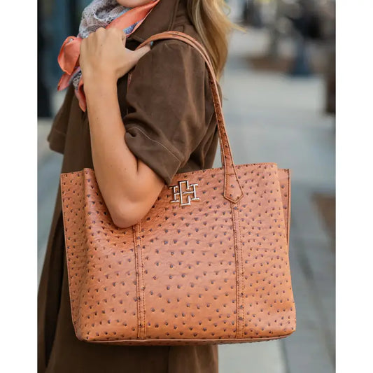 Heath Tote Bag, Saddle EO