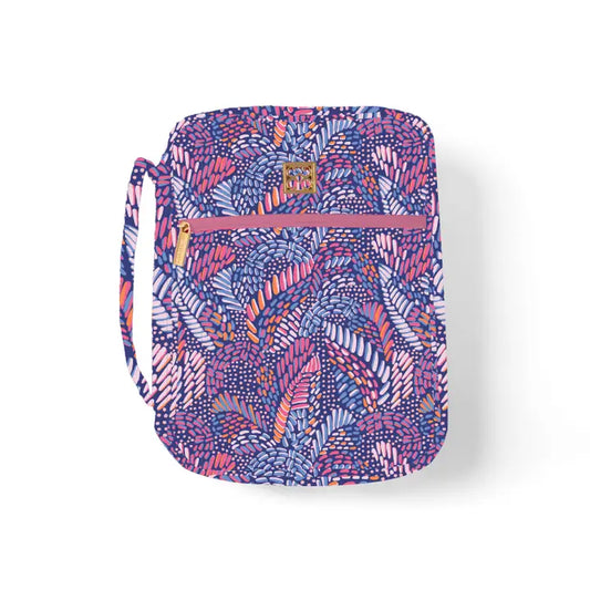 Bible Cover Mosaic Meadow Blue