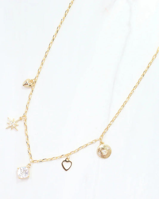 Helen Charm Necklace