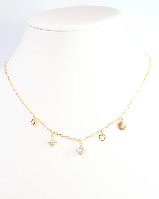 Helen Charm Necklace