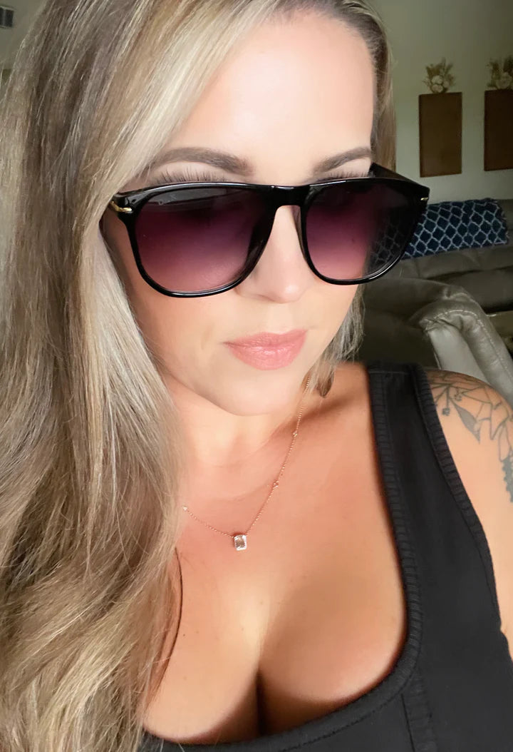 JAX in Black Sunglasses