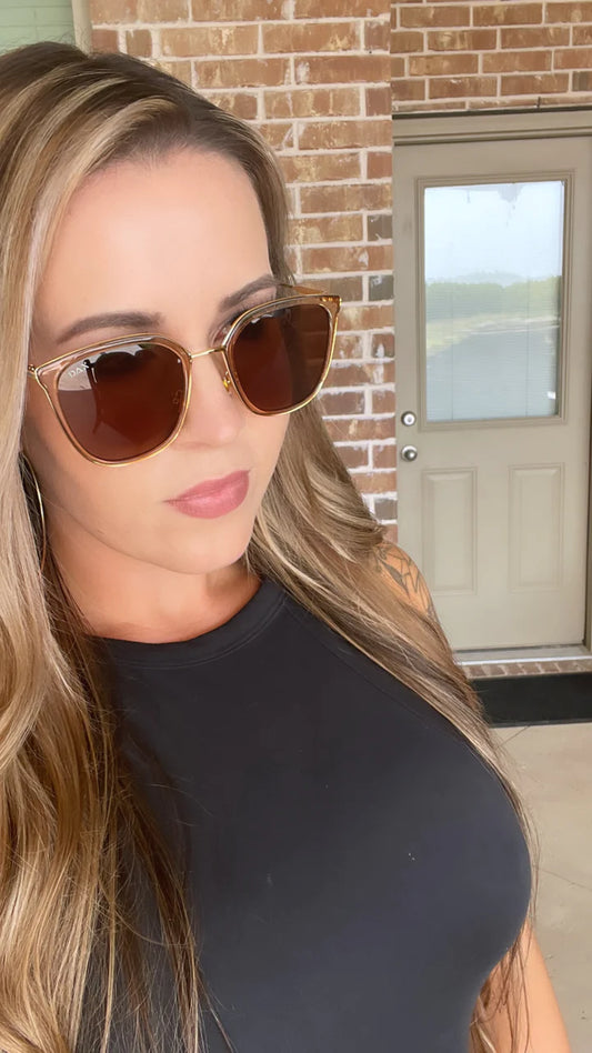 Jessi Champagne Sunglasses