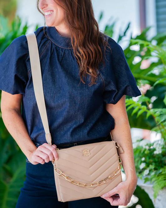 Ariana Crossbody , Latte VQ