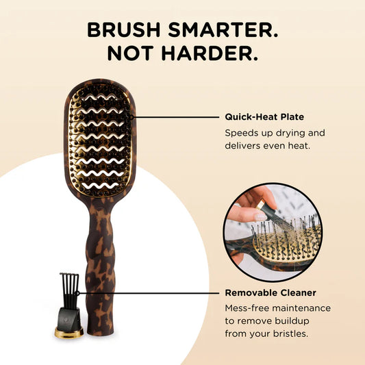 Teletie Vented Hair Brush , Tortoise