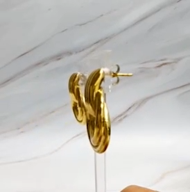 Golden Knocker Earrings