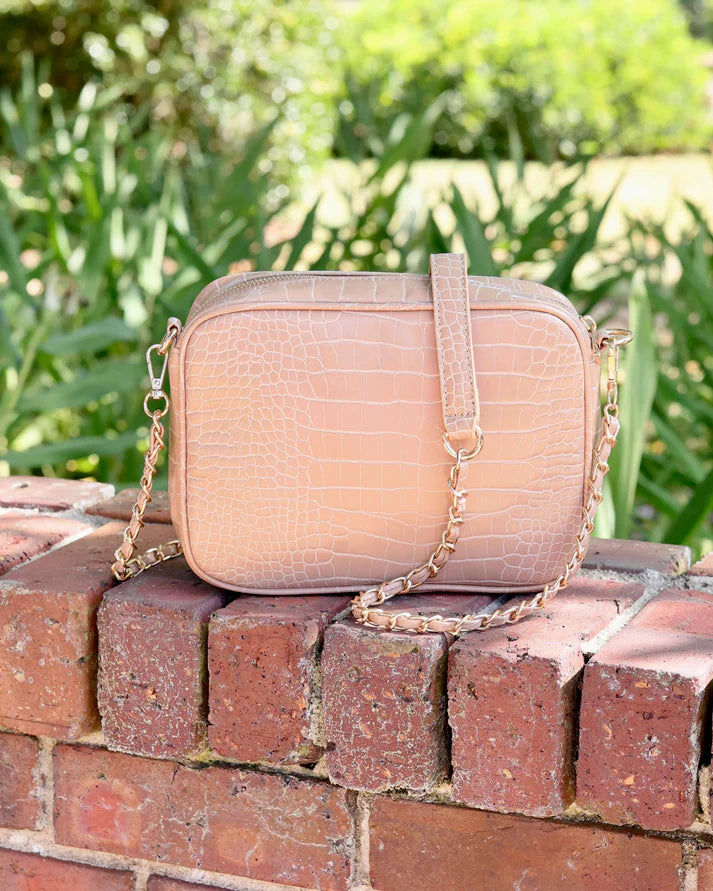 Fiona Crossbody, Latte EC