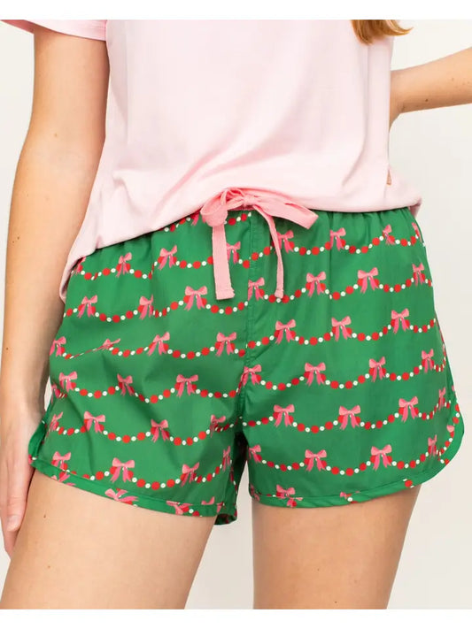 Lounge Shorts, Bow Garland