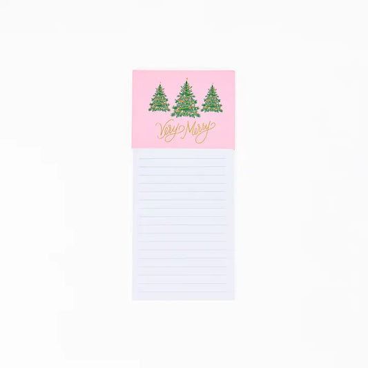 Magnetic Notepad Very Merry