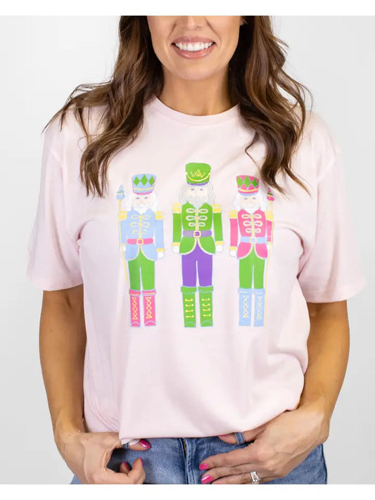 Candy Nutcracker Crew Neck Tee