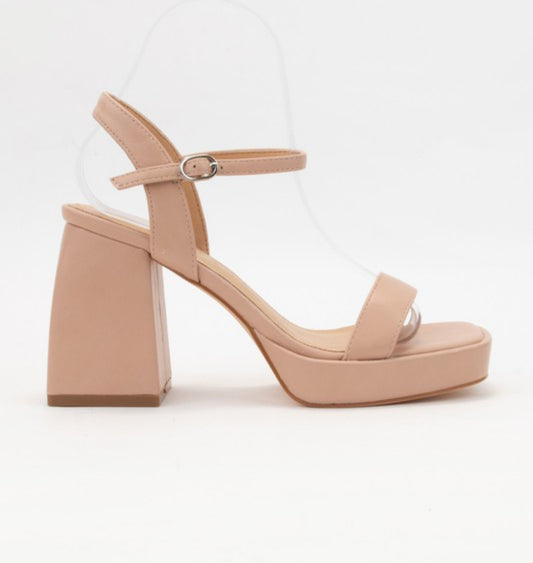 Blush Platform Heel