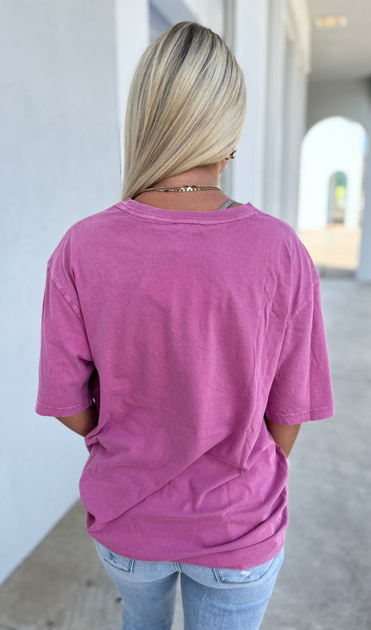 Beach Graphic Boyfriend Tee