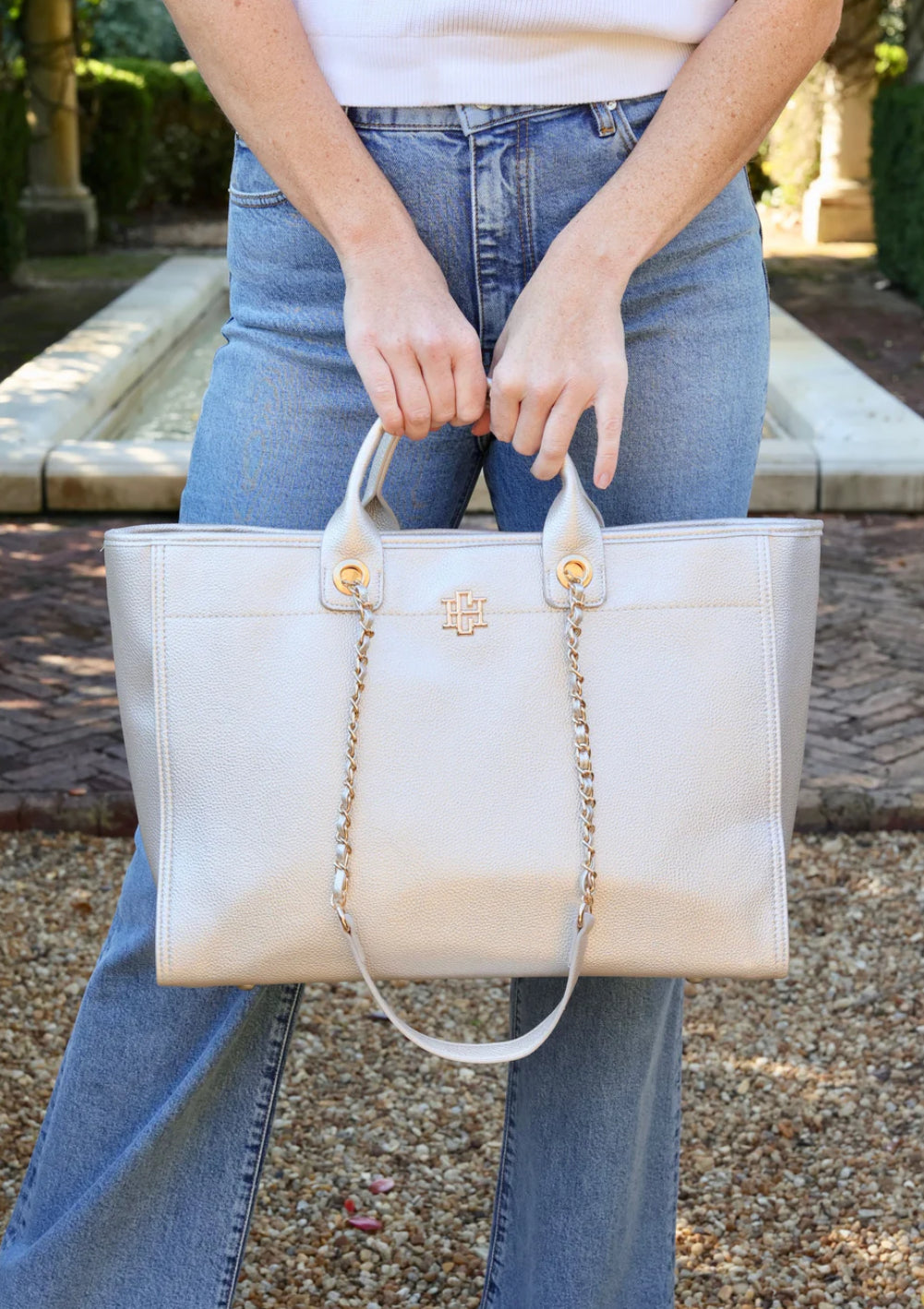 Pearl Melissa Tote Bag