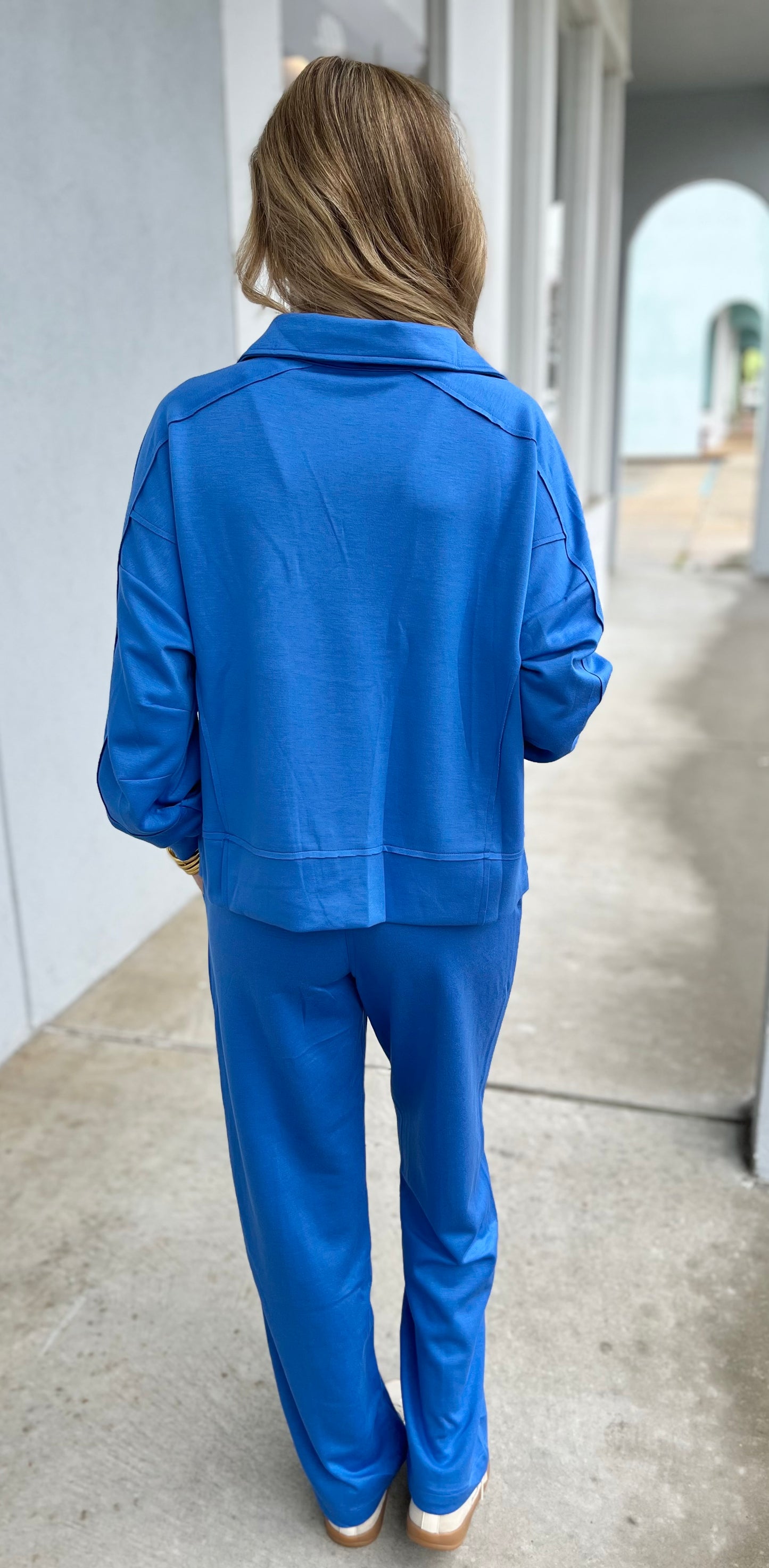 Ocean Mid Rise Straight Leg Pants