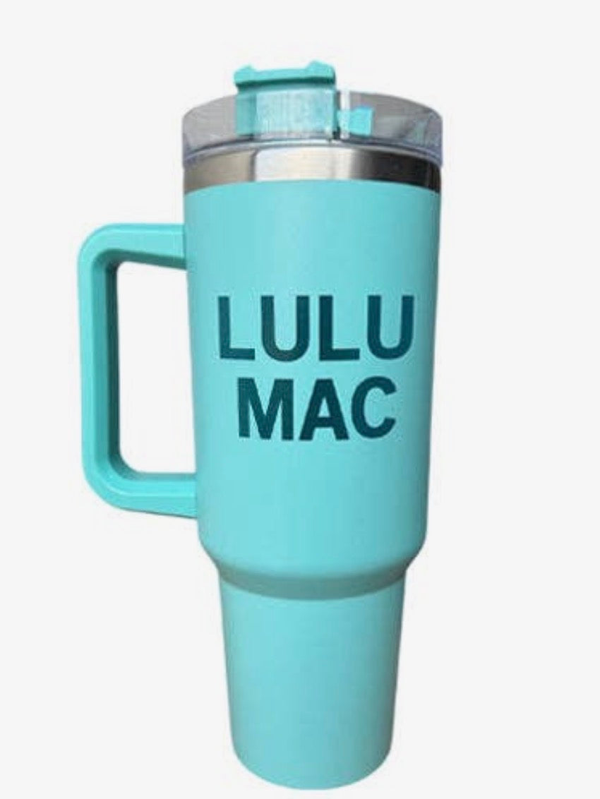 Lulu Mac Logo Tumbler, Mint