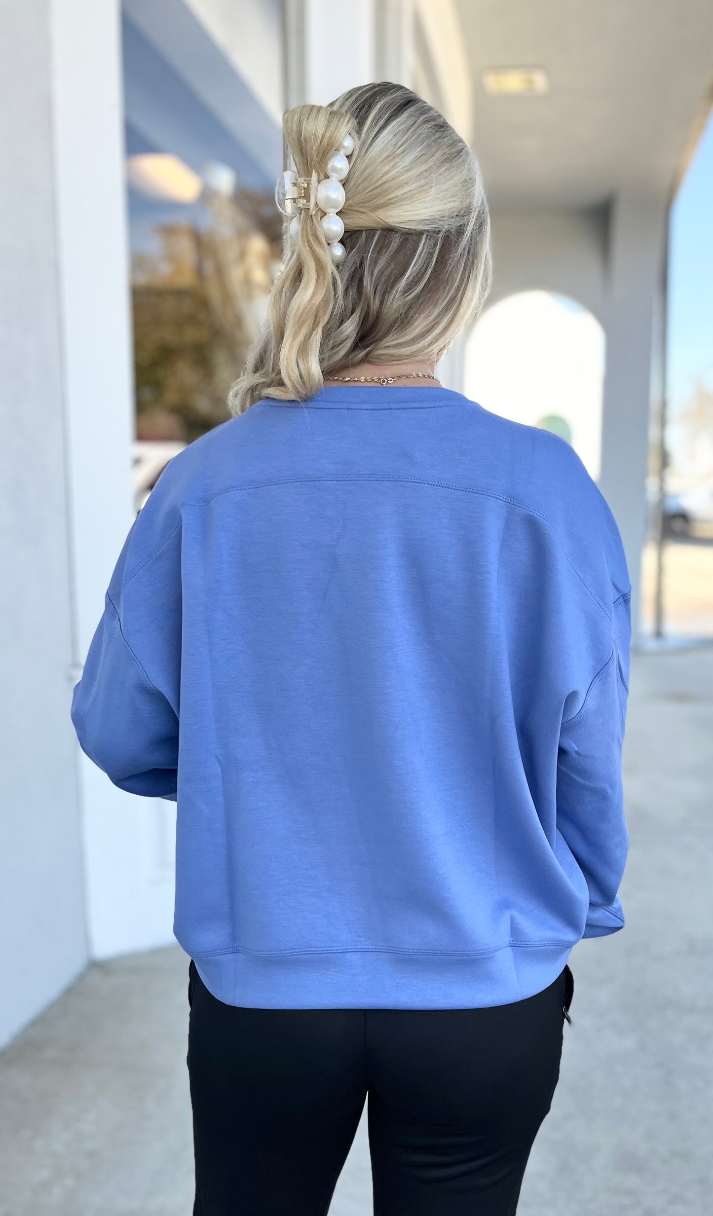 Coastal Blue Scuba Pullover