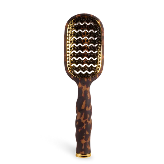Vented Brush Teletie Full Size Brush, Tortoise