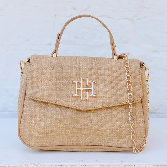 Sinclair Quilted Crossbody, Natural VQ