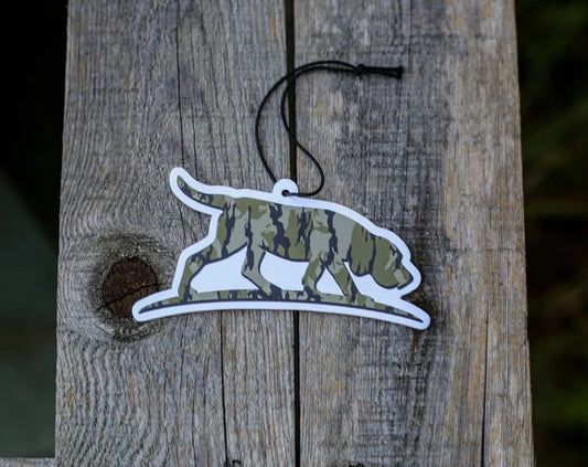 Car Air Freshener, Camo Hound- Black Ice