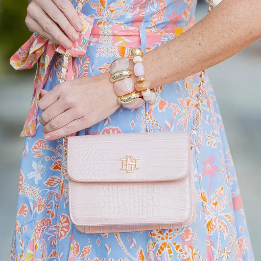 Evelyn Crossbody Blush EC