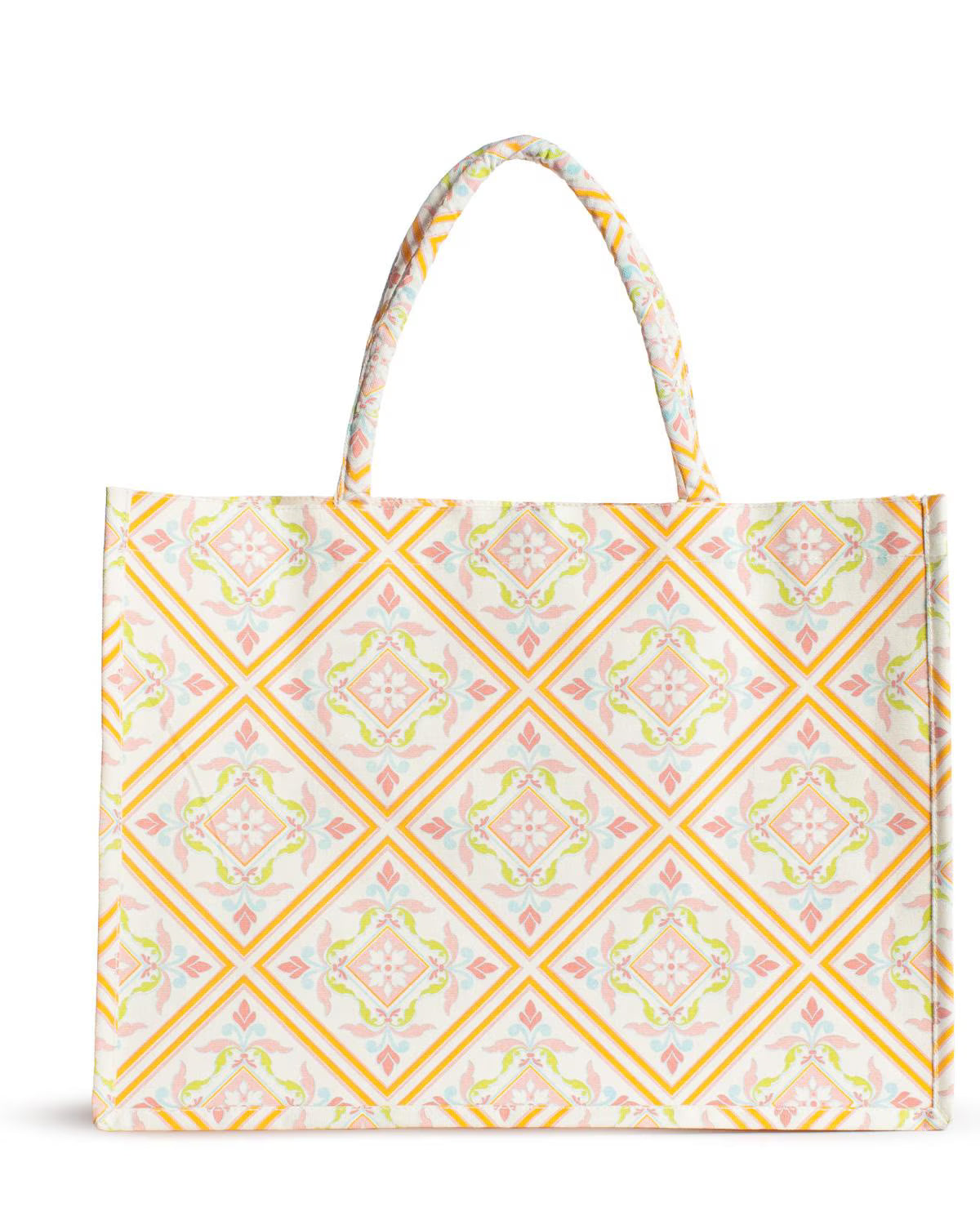 Verona Tote White/Multi