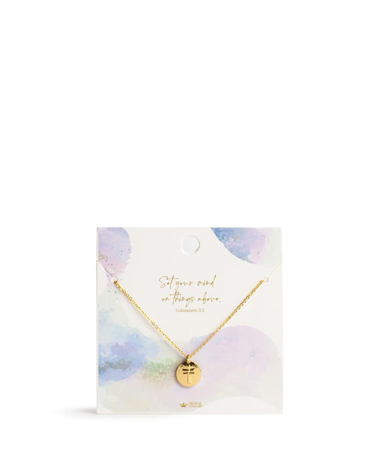 Things Above Necklace Gold