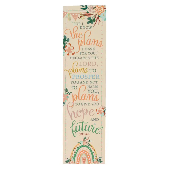 I know The Plans Bookmark
