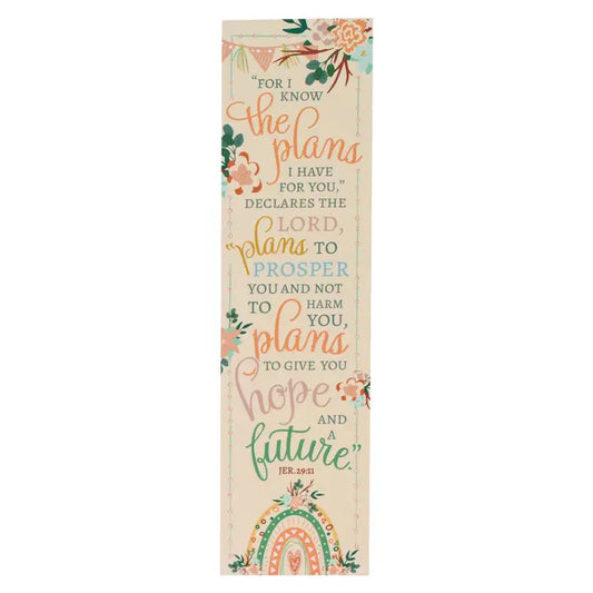 I know The Plans Bookmark