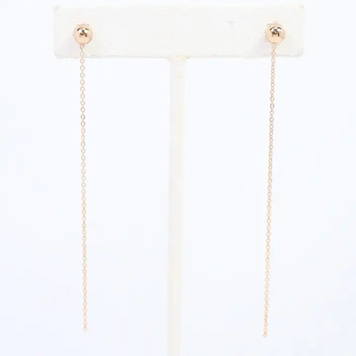 Marisol Dangle Chain Earrings