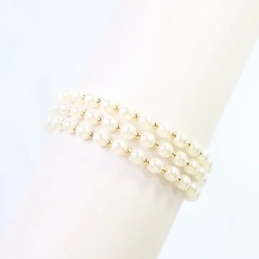 Bardsdale Stretch Pearl Bracelet