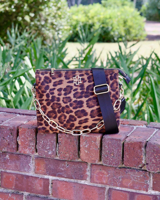 Ariana Crossbody , Spotted Saddle