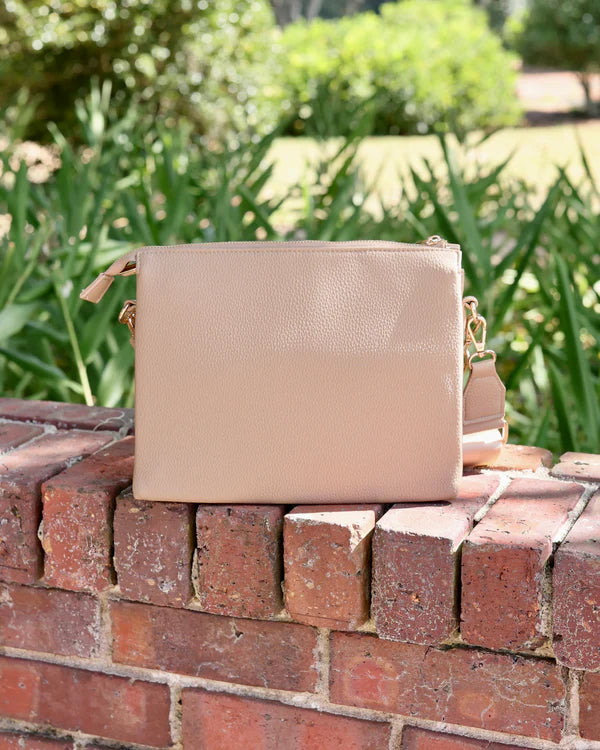 Ariana Crossbody , Taupe