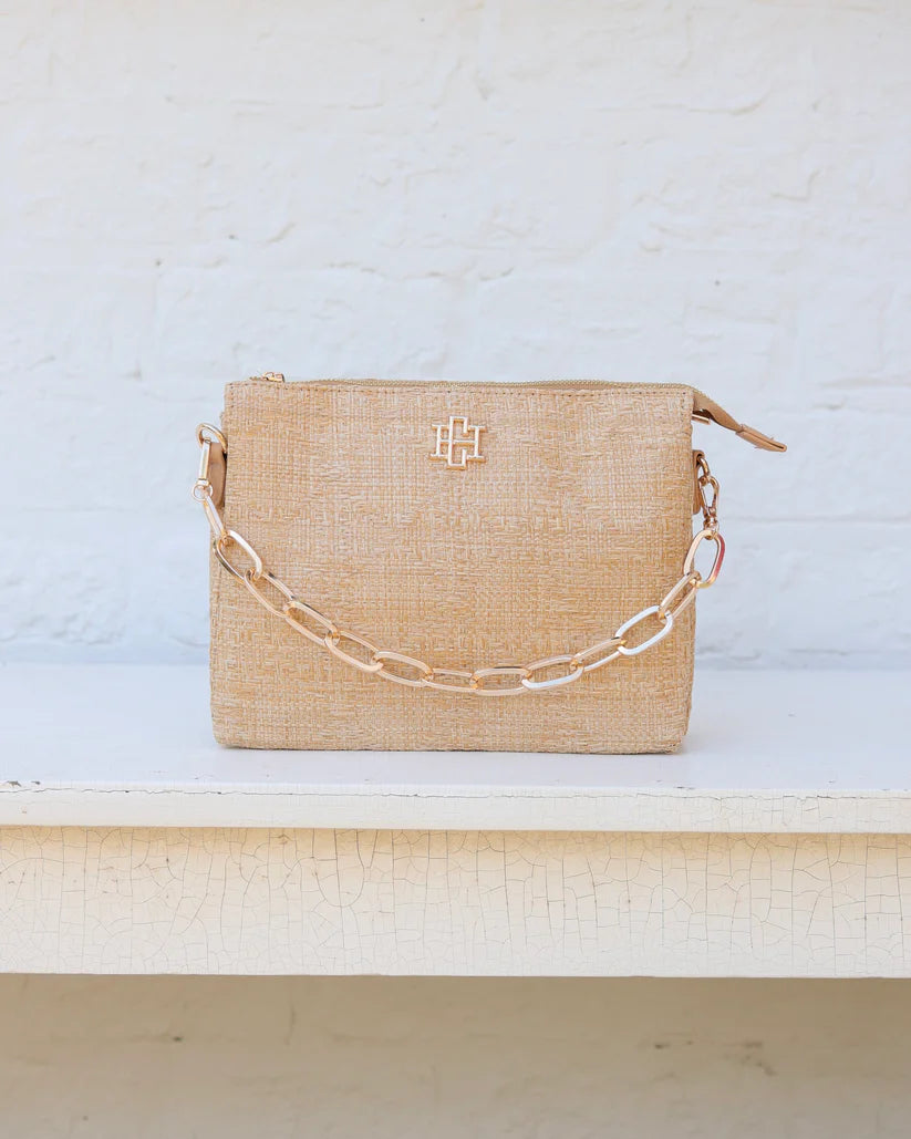 Ariana Crossbody, Natural Lattice