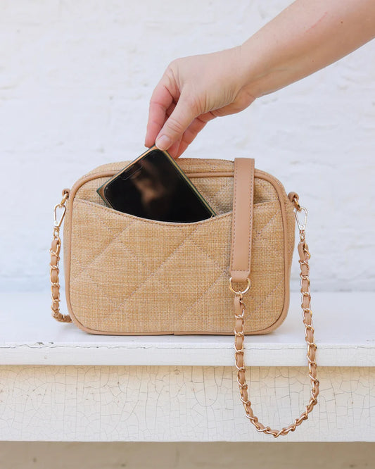 Fiona Crossbody, Natural LD