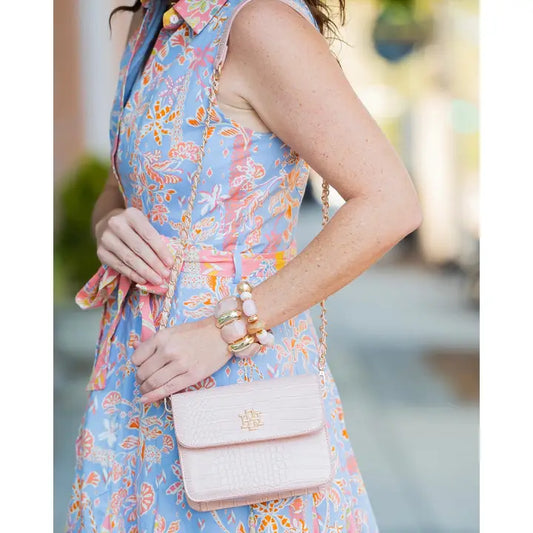Evelyn Crossbody Blush EC
