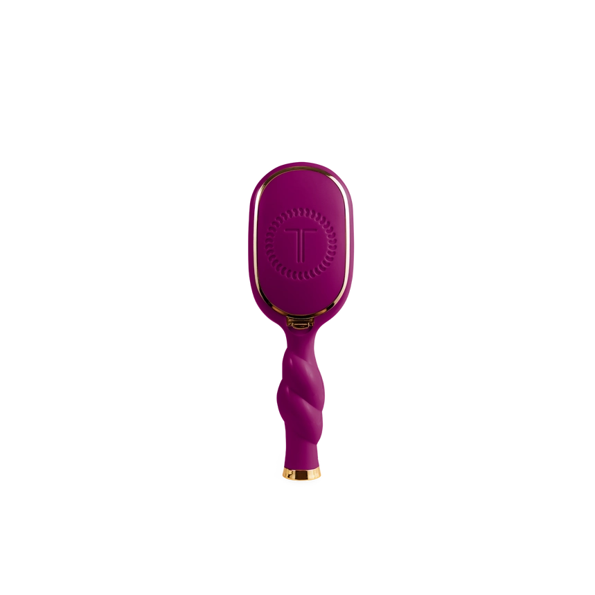 Boar Mini Teletie Brush, Mulberry