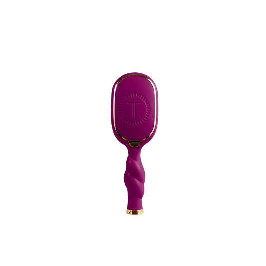 Boar Mini Teletie Brush, Mulberry