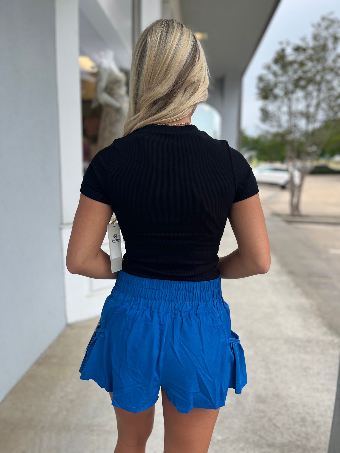 Chic Breeze Shorts , Classic Blue
