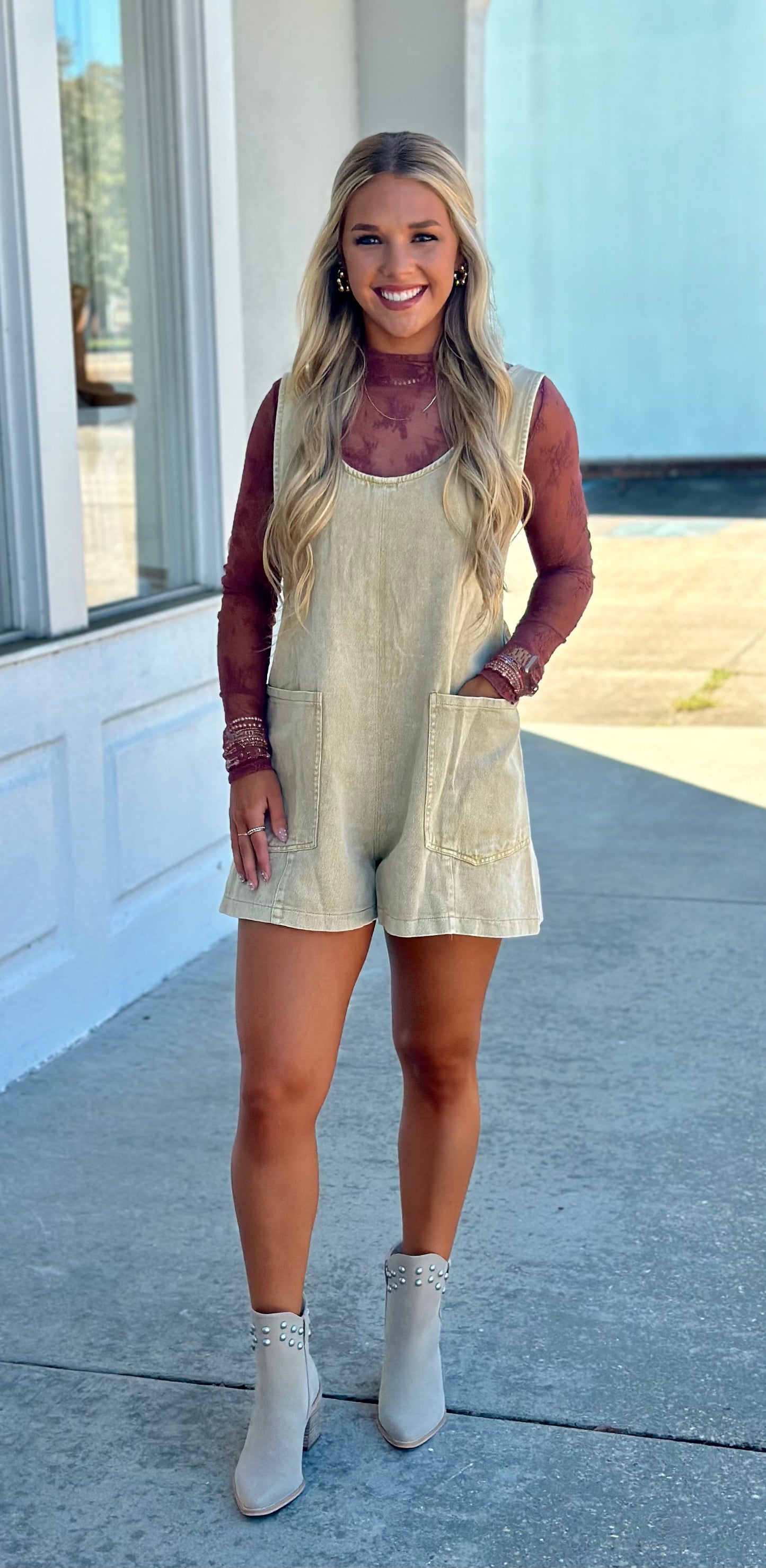 Sand Pocket Romper