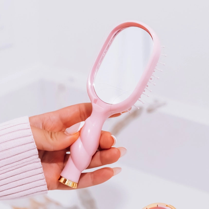 Detangler Mini Bubblegum Pink Teletie Brush