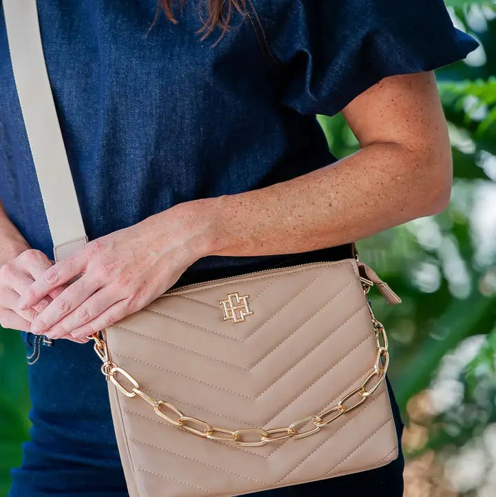 Ariana Crossbody , Latte VQ