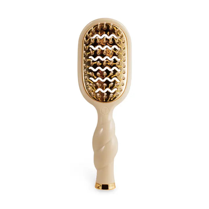 Mini Teletie Brush, Vented Brush Tan