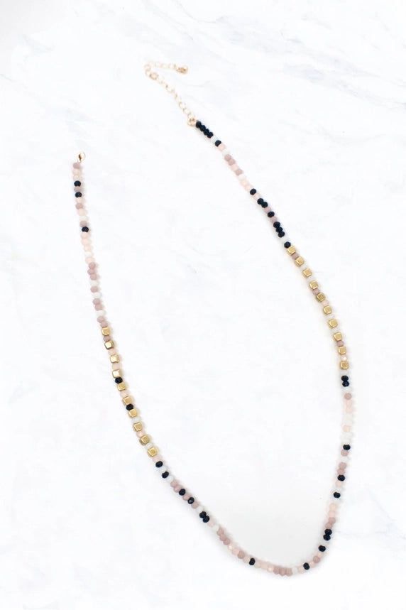 Glass Beaded Necklace, 2