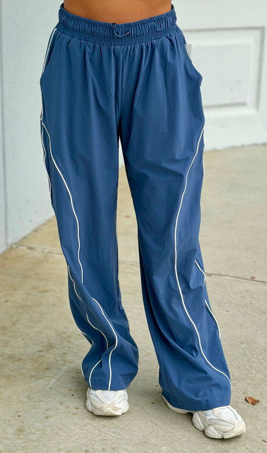 NovaFlex Curved Classic Track Pants, Ocean